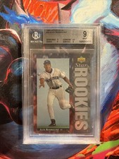 1994 Upper Deck #24 Alex Rodriguez Star Rookies  BGS 9.0 Mint!