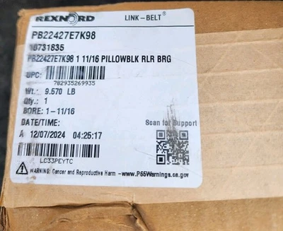 REXNORD PB22427E7K98 / PB22427E7K98 (BRAND NEW)