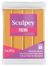 Sculpey Premo Polymer Clay 2oz-Mustard