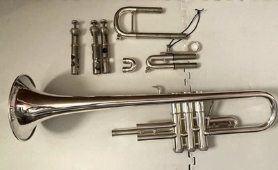 Getzen Eterna Doc Severinsen Trumpet Silver Finish with Original