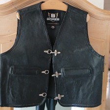 Rindslederweste von Bores in 3 XL