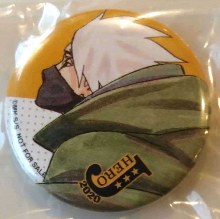 NARUTO J Hero Summer Festival 2020 Mini Can Badge Kakashi Junsho