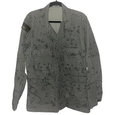 Prestige BDU Combat Coat Mens Large Desert Night Camo Utility Vintage Military