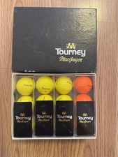 Tourney MacGregor A Jack Nicklaus Company Yellow Orange Set of 12 New