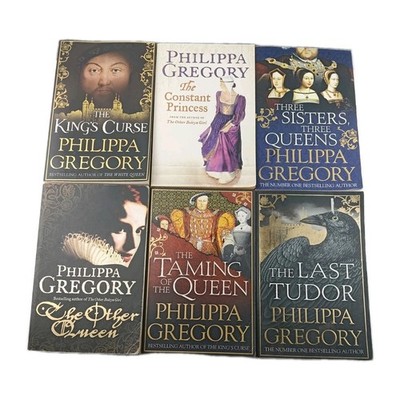 6x Plantagenet & Tudor Novels Books #6-8,12,15 & 16 Bundle by Philippa Gregory