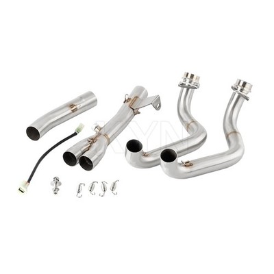 Motorcycle Exhaust Header Link Pipe Slip-on For Yamaha Tenere 700 2021-2024 