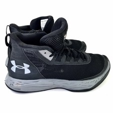 Under Armour Boys BGS Jet 2018 Size 5Y Basketball Shoes Lace Up 3020948-002