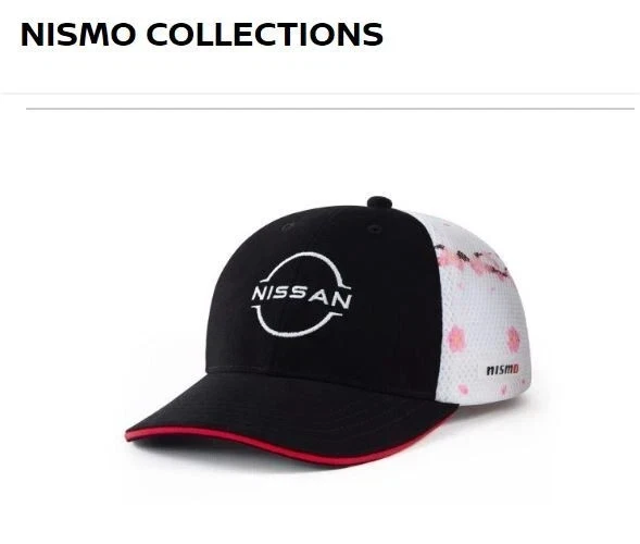NISSAN NISMO CAP SAKURA EMBROIDERED New Cotton Universal Genuine Nissan GT-R 370