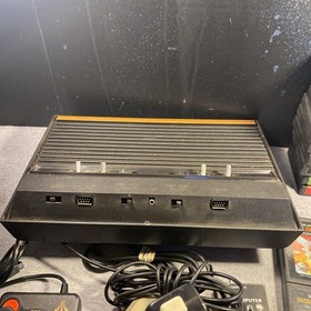 Atari 2600 Console Bundle with 2 Controllers and 15 Games Selling AS-IS UNTESTED