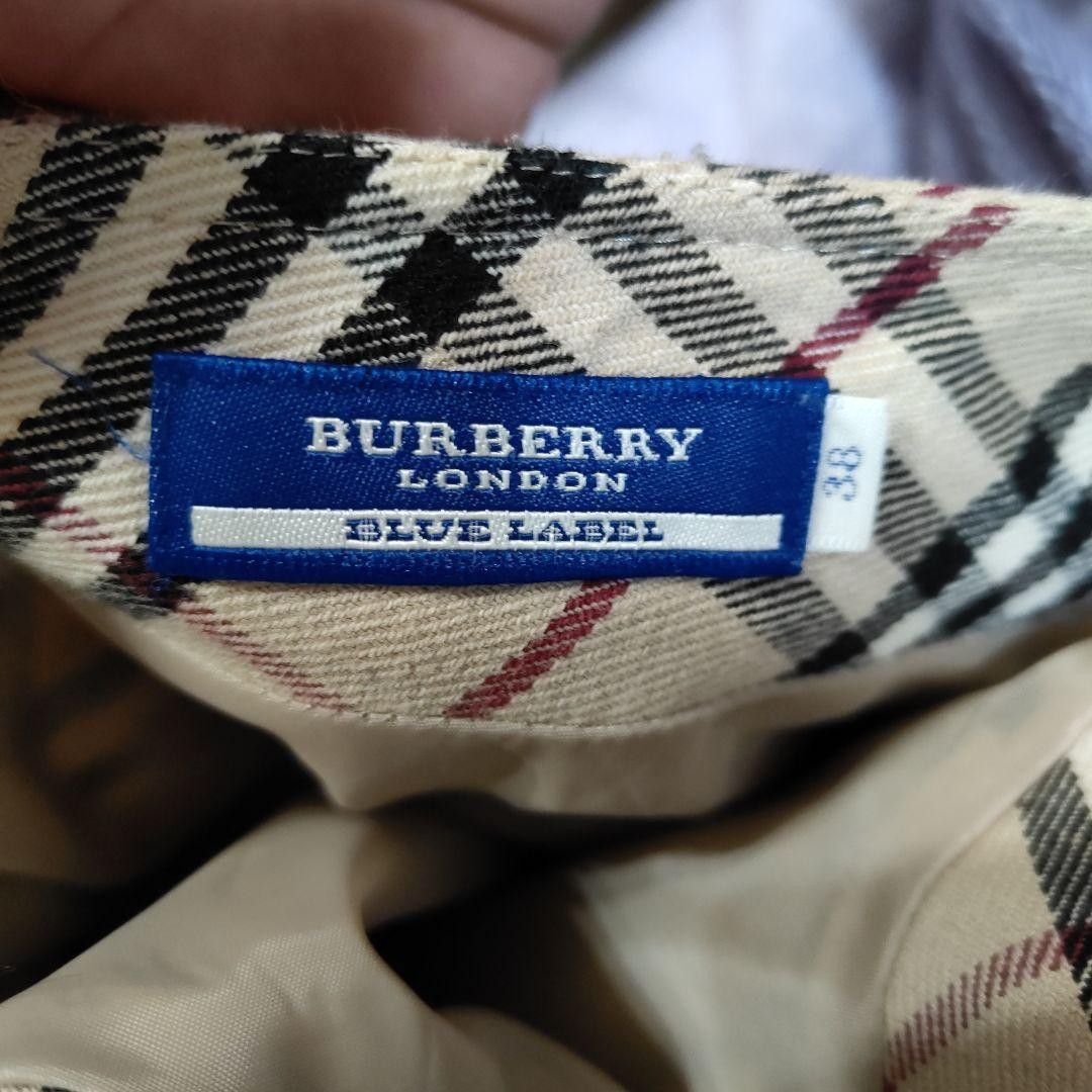 Burberry Blue Label Checked skirt 38 F/S from Japan | eBay