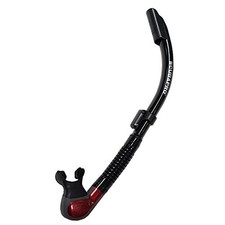 Scubapro Nexus Semi Dry Snorkel - Black/Metallic Red - Snorkels - 26.810.320
