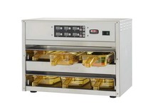 Carter-Hoffmann MZ212GS-2T 16" Modular Countertop Holding Cabinet For Fried Food