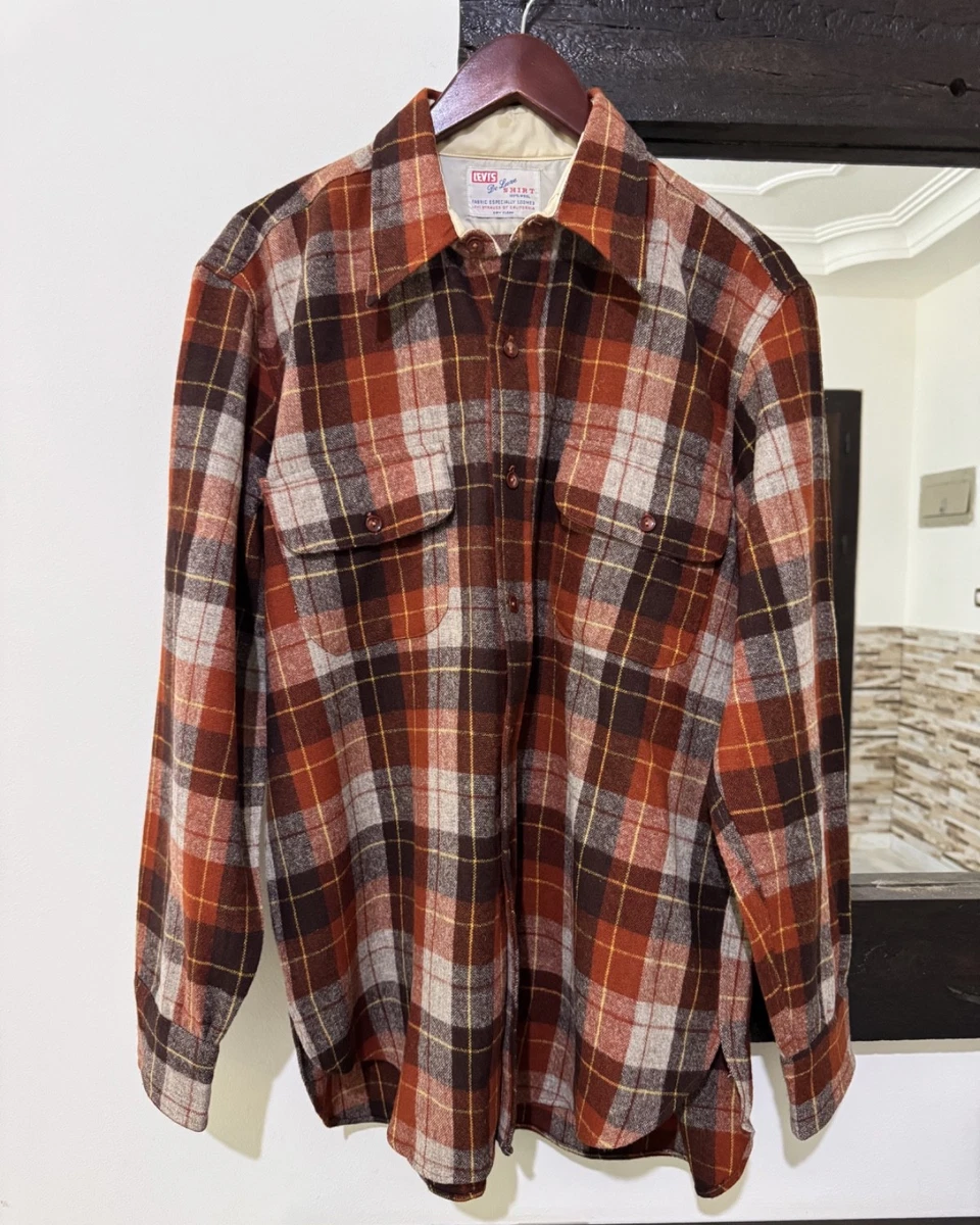 Levi's Woolen Casual Button-Down Shirts for Men for sale | eBay