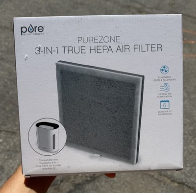 Pure Enrichment 3-in-1 True HEPA Replacement Filter For PureZone Air Purifier
