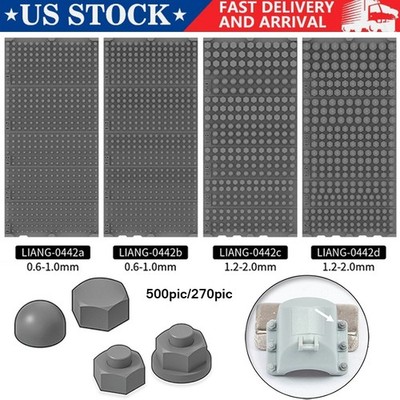 Model Nuts And Bolts 0.6-2.0 0.6-2.0MM 1/72 1/48 1/35 1/16 Scale Model DIY Parts