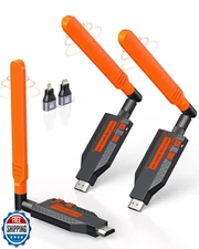 Coolpie Wireless HDMI Transmitter and 2 Receivers, 4K Decode 1080