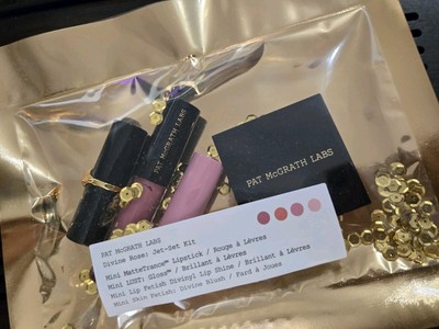 Pat Mcgrath Labs Divine Rose: Jet-Dash Kit Neu Mini Size Set Lipgloss, Rouge