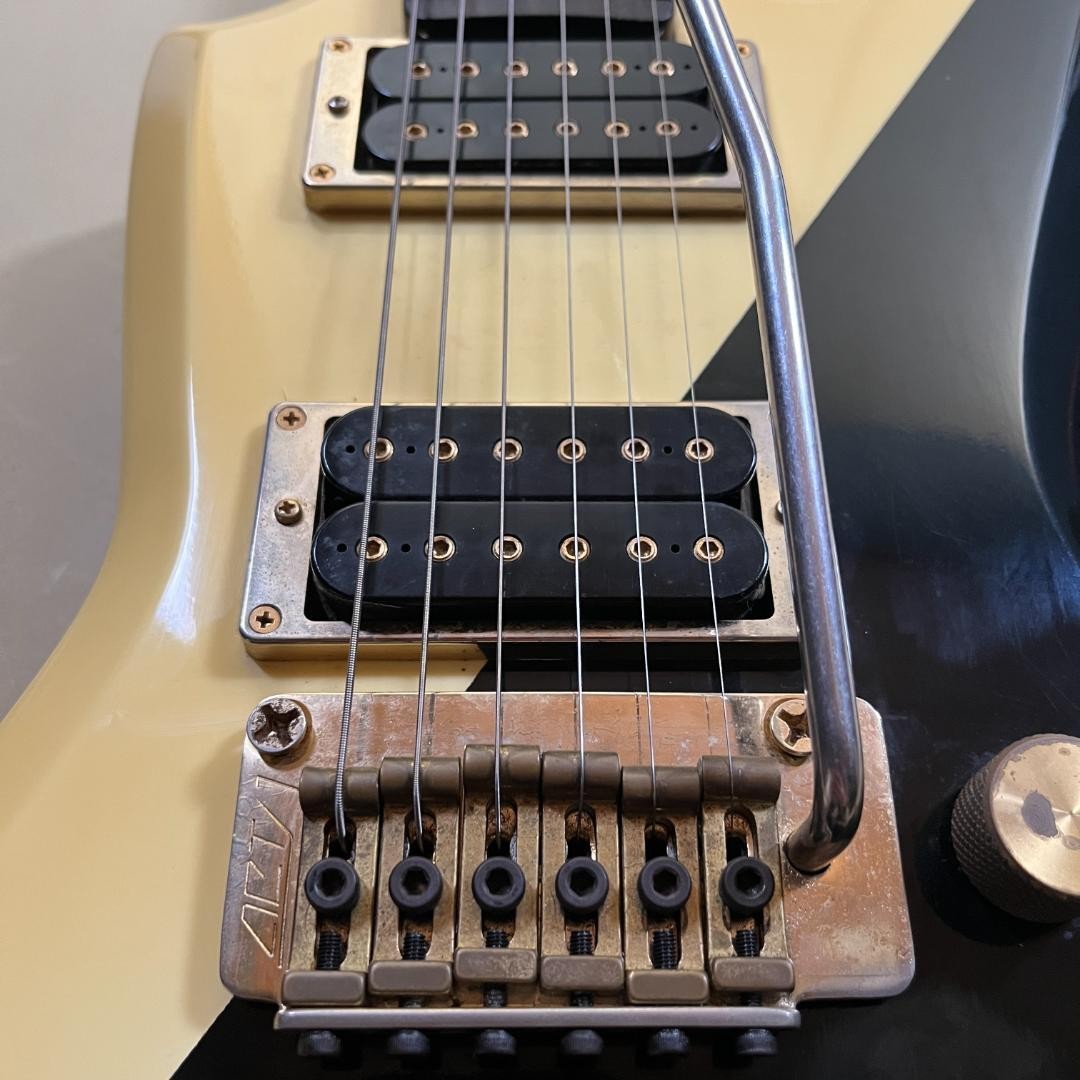 Aria Pro Ⅱ ZZ Custom 1984年製 Black White Electric Guitar Aria Pro II ZZ Custom 1984 Black White MIJ 24F