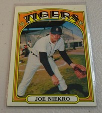 1972 Topps #216b Joe Niekro