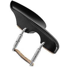 Strad Ebony Chinrest for Violin with Standard Bracket