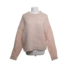 H&M, Strickpullover, Größe: S, Beige, Acryl/Mohair, Einfarbig, Grobstrick #KNS