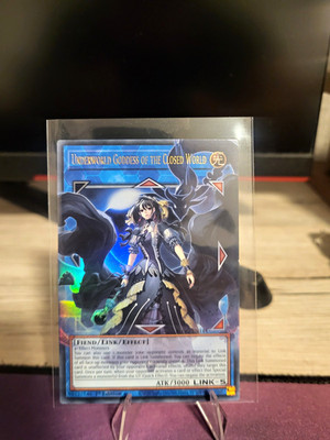 Konami Underworld Goddess of the Closed World 1st Edition BLGG-EN144