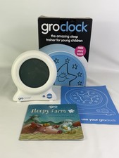 TOMMEE TIPPEE GROCLOCK Children's Sleep Trainer  Night Light Gro Clock No Cord