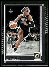 2025-26 Donruss WNBA Green Holo A'ja Wilson Las Vegas Aces #82