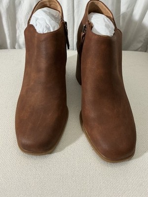 Dr. Scholl's Shoes Women's Roxanne Ankle Booties Copper Brown Size 10M nwb