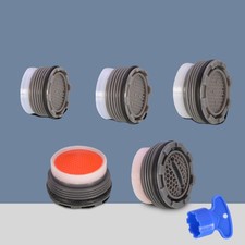 16-24mm Replacement Tap Aerator Plastic Water Saving Insert for Kitchen Bathroom