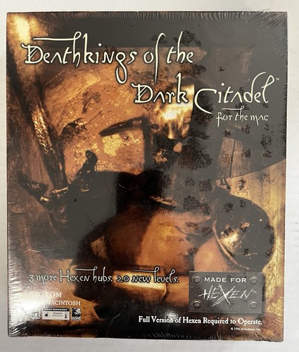 BRAND NEW Deathkings of the Dark Citadel (Mac, 1996) Manufacturer Sealed RARE! - Picture 1 of 6