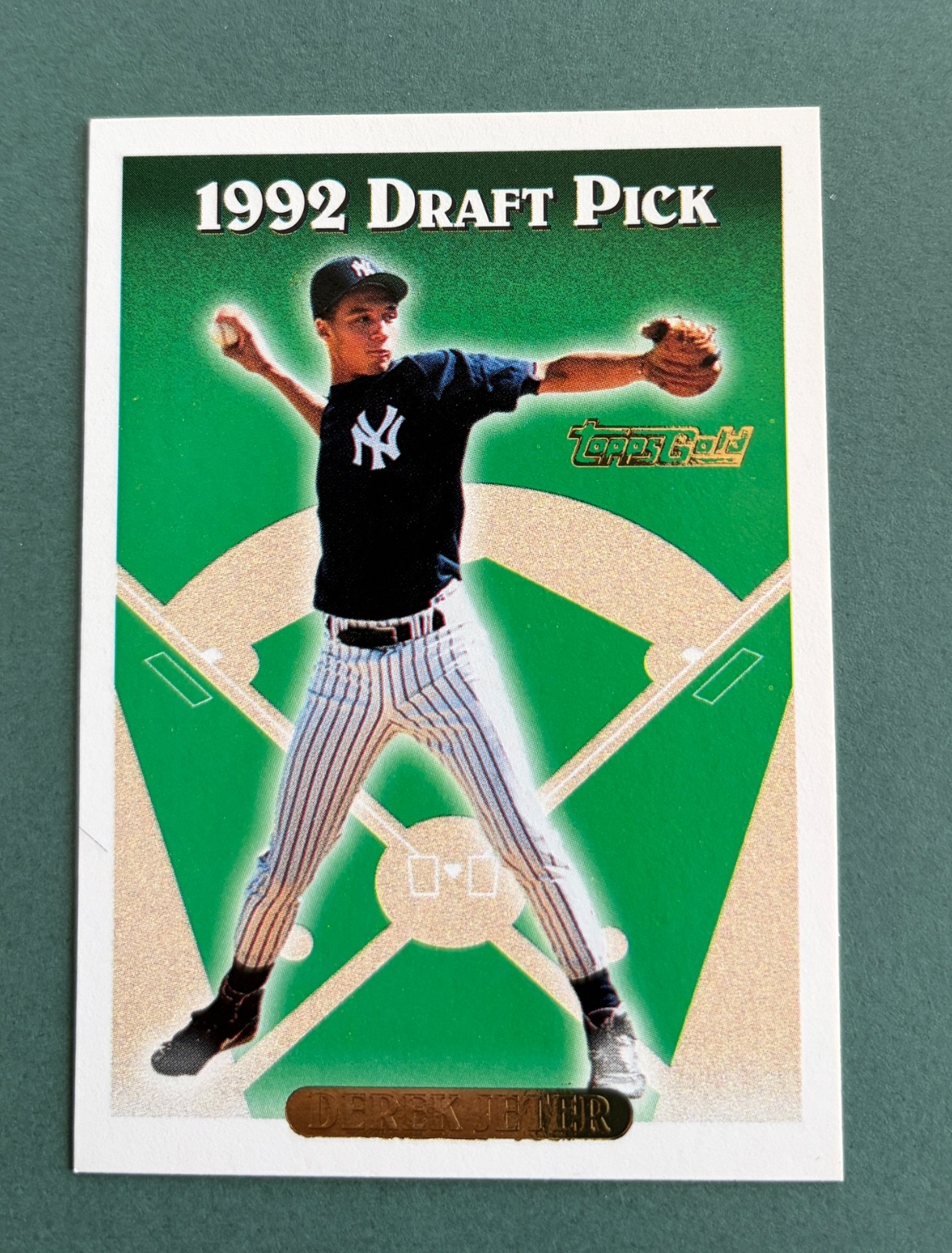 1993 Topps Gold Baseball Derek Jeter #98 Rookie RC New York Yankees