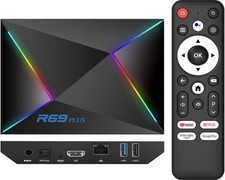 Android 14 TV Box 2025, Android TV Box 14.0 4GB RAM 128GB ROM stesso giorno spedizione
