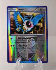 Chatot 44/101 Team Plasma Holo English 2013 Basic 60 HP Pokémon TCG