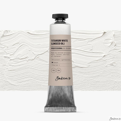 Jackson's Professional Oil Paint 40ml Titanium White