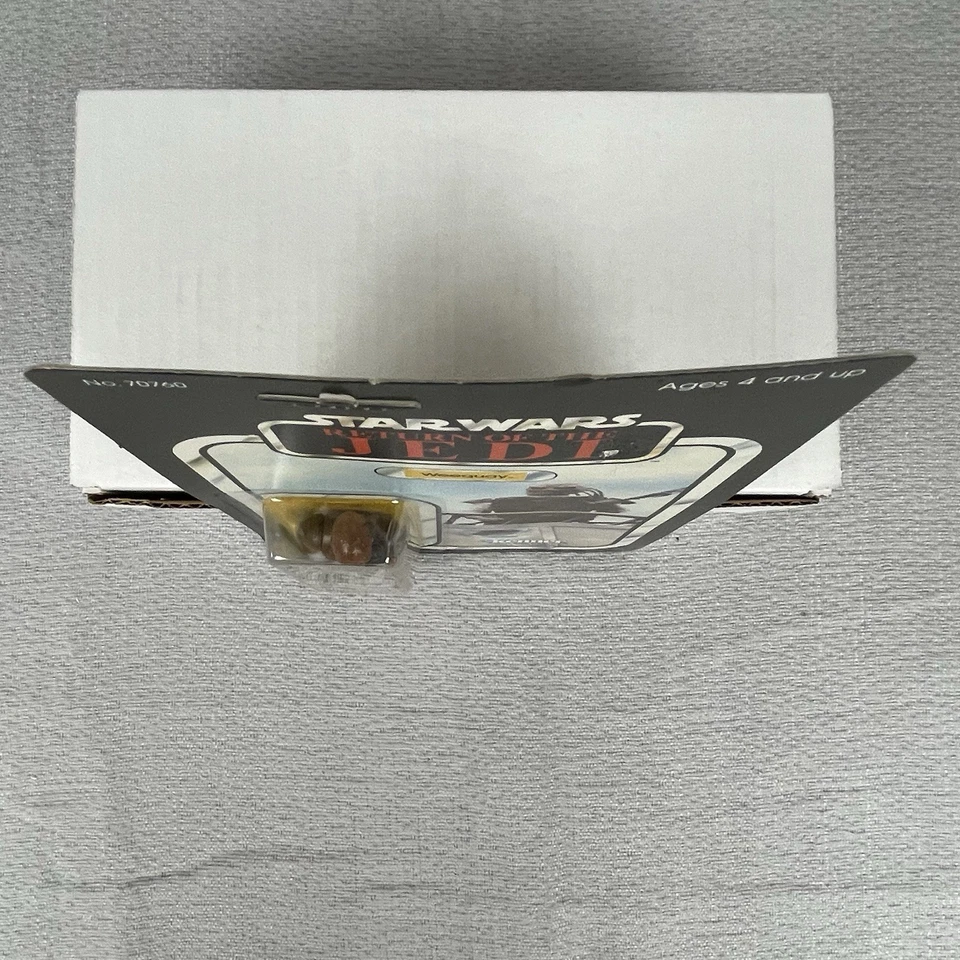 Vtg Star Wars ROTJ Weequay Action Figure 65B Card Back MOC Kenner 1983 Clear - image 4 of 4