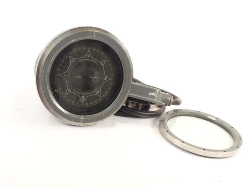Sperry Gyroscope Co., INC Mark XXIV MOD O Ship Compass (w/extra glass)