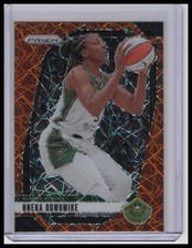 2024 Panini Prizm WNBA #52 Nneka Ogwumike Orange Velocity Prizms