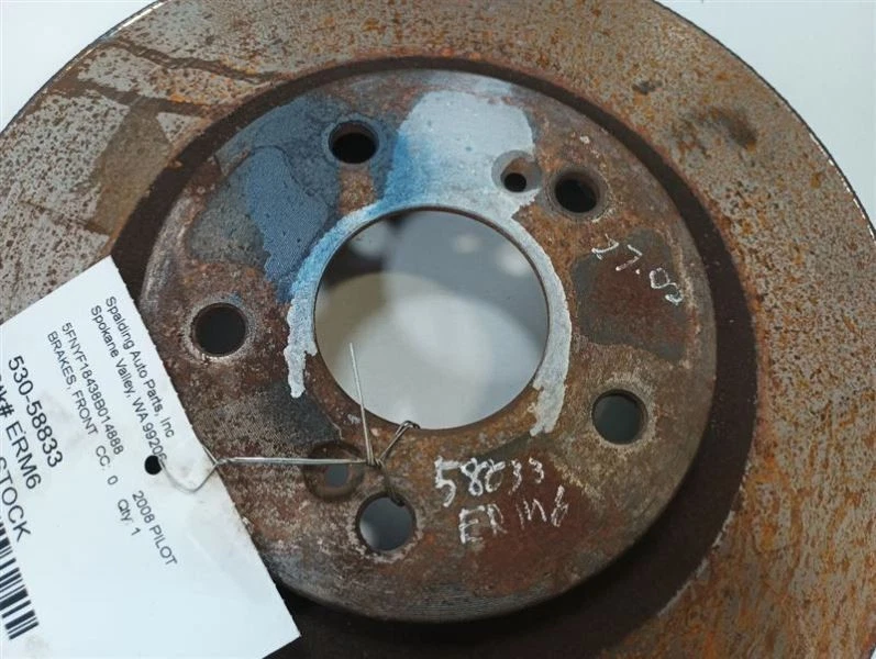 Disco rotor freno delantero piloto 2003-08 10139732 Foto 2 de 4