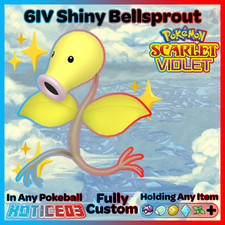 ✨ Shiny Bellsprout 6IV ✨ Pokemon Scarlet & Violet 🚀 Fast 🚀