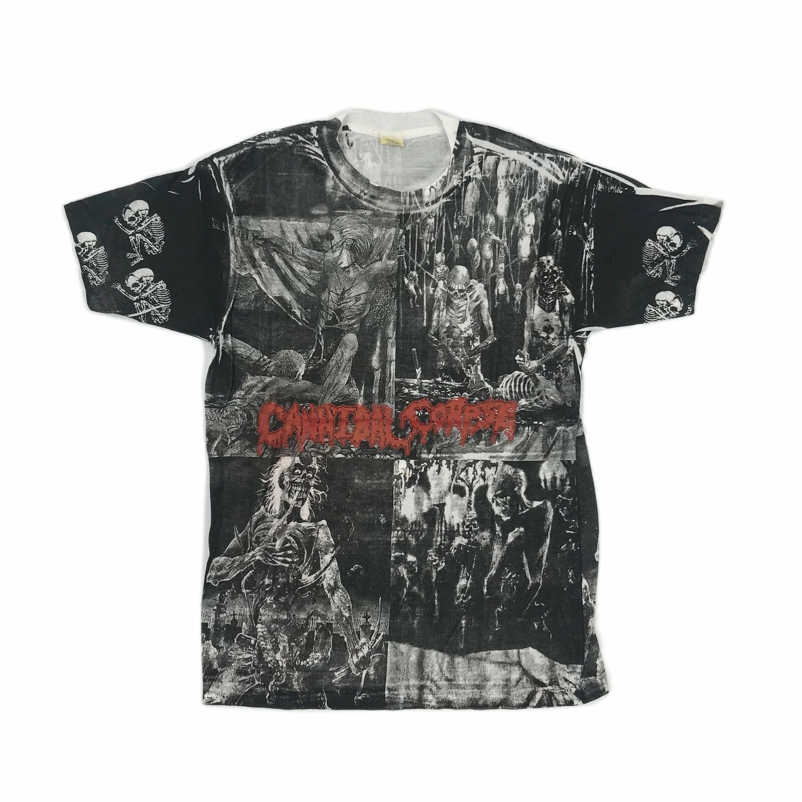 1990's CANNIBAL CORPSE 'ALBUMS' TEE - image 1