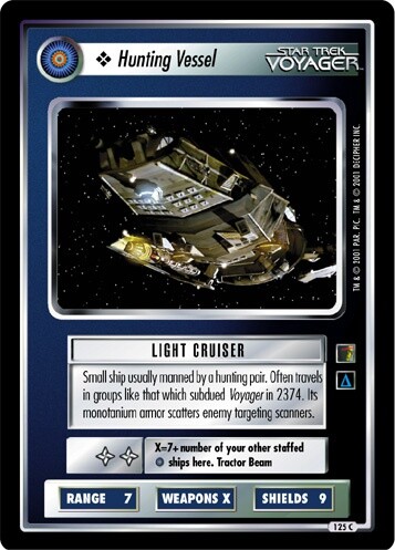 Hunting Vessel - The Borg - Star Trek CCG 1E - Imagen 1 de 1