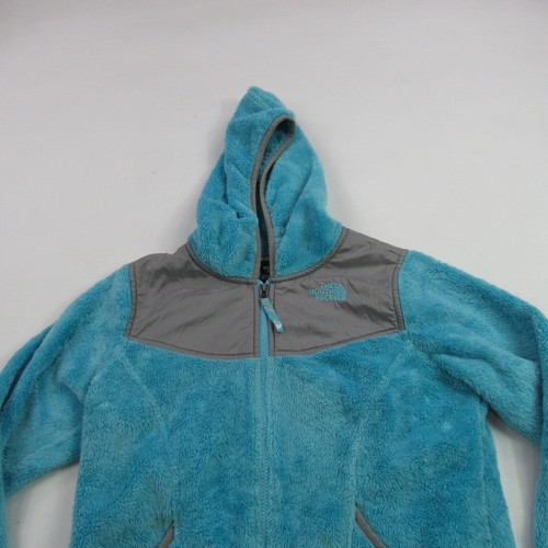 North Face Jacket Girls Large Fleece Casual Pockets Lightweight Outdoors - Picture 2 of 10
