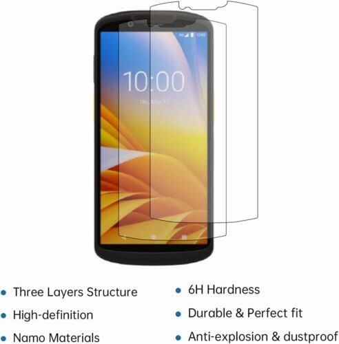 6Pack Anti-burst Screen Protector Film for Zebra Motorola TC53 TC58 - Picture 3 of 5