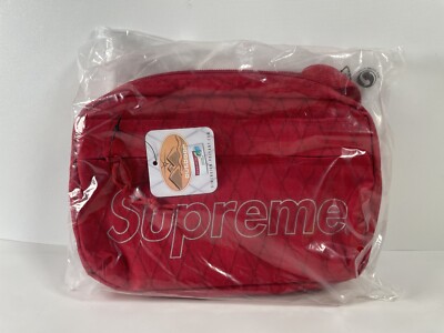 Supreme Schultertasche Rot | FW18 B10 | 100% Original | Brandneu