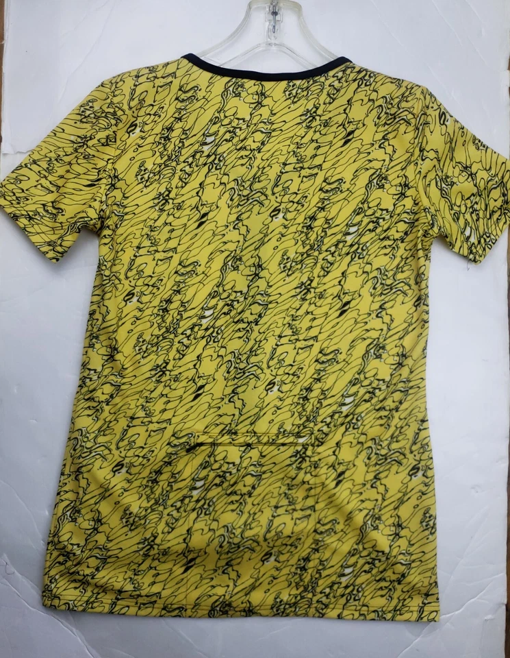 Camiseta deportiva de ciclismo Gonso unisex con cremallera completa amarilla talla D38 De colección Foto 3 de 4