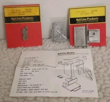 (Lot)~Keil-Line Products~ 48-174/48-175~Outhouse Kit/Occupant/Instructions