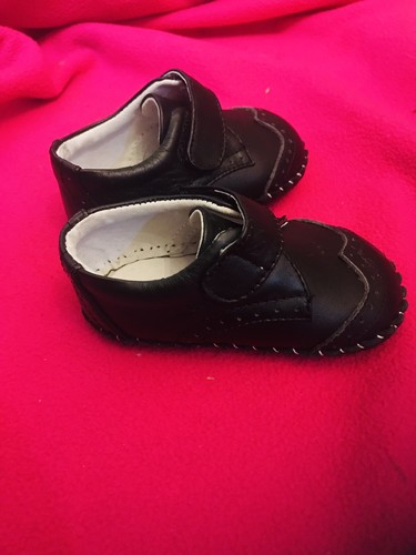 Pediped Ashton Baby Toddler Leather Black Shoes 6-12 months - Picture 6 of 6