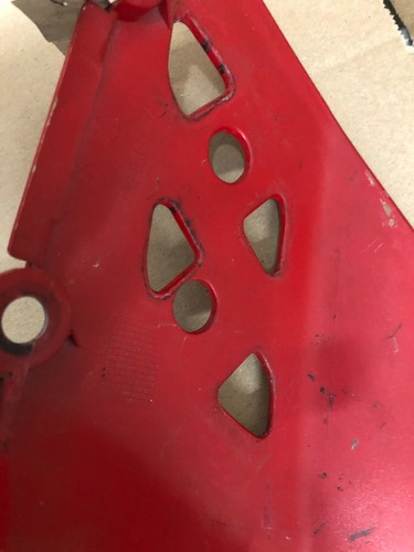 DUCATI MTS 1000 MULTI STRADA 04 RH SIDE PANEL GENUINE 48231111A RED D238* - Picture 8 of 11