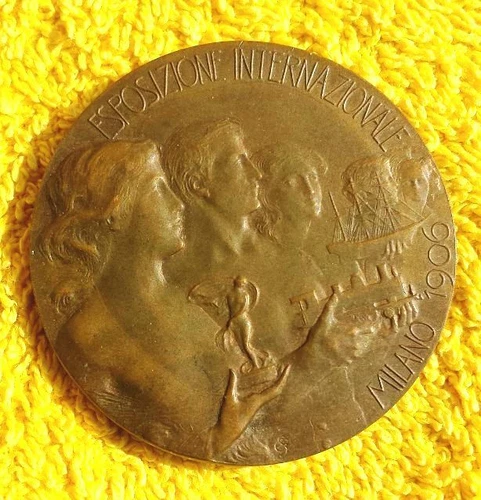 INTERNATIONAL EXHIBITION MILAN 1906 SEMPIONE MM 44.5